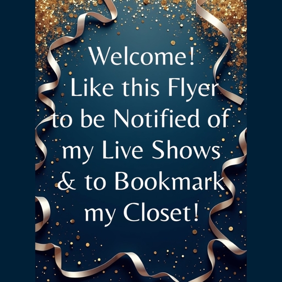 🎉 Like to be Notified of Live Shows & to Save my closet 🥳 - Picture 4 of 4